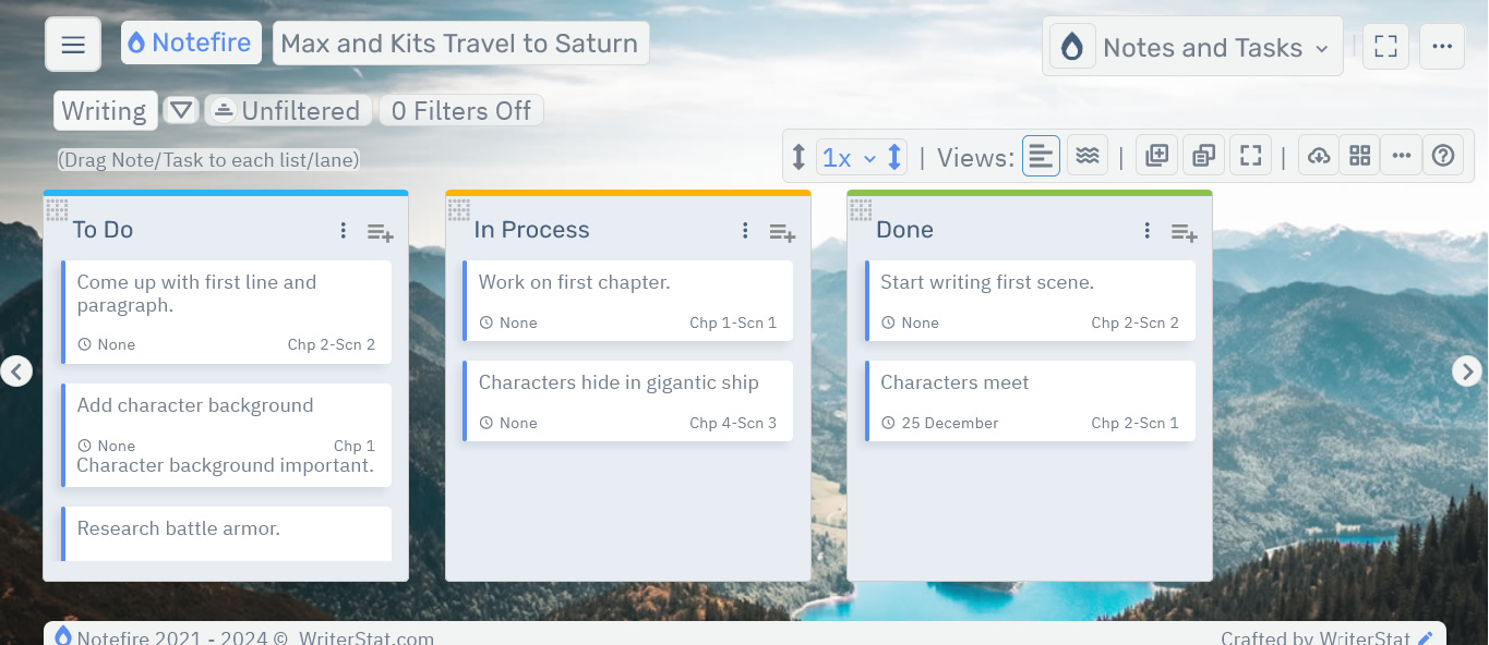 Notefire Notes & Tasks With Background