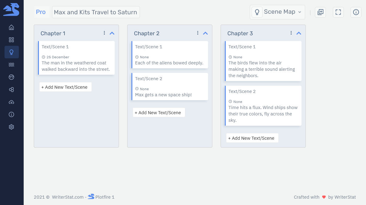 Storyfyre Plus Scene Map